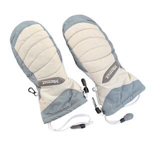Marmot Women's Moraine Mittens- Medium Gray Quilted Winter Sports Hiking